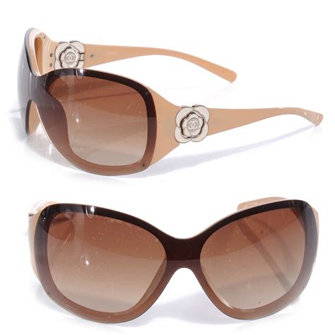 chanel camelia sunglasses|Sunglasses .